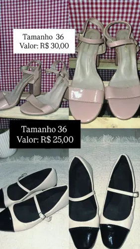 Vendo roupas, calçados e acessórios