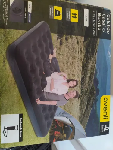 VENDO COLCHÃO CASAL INFLAVEL NOVO!