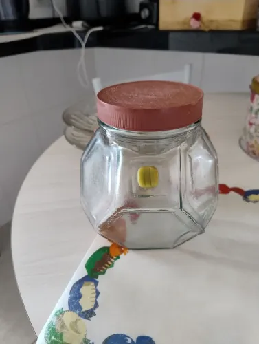 Baleiro de vidro retrô