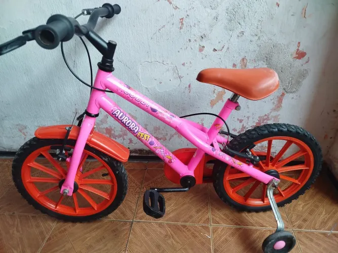 Bicicleta feminina infantil aro 16