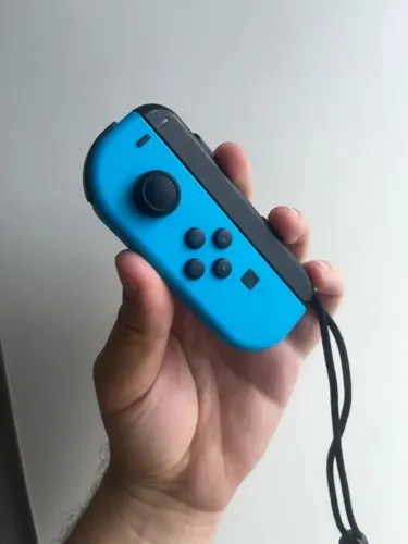 Controle Joycon Nintendo Switch Azul Esquerdo