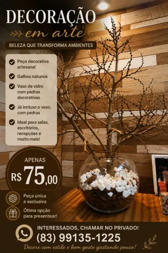 Decoração em Arte