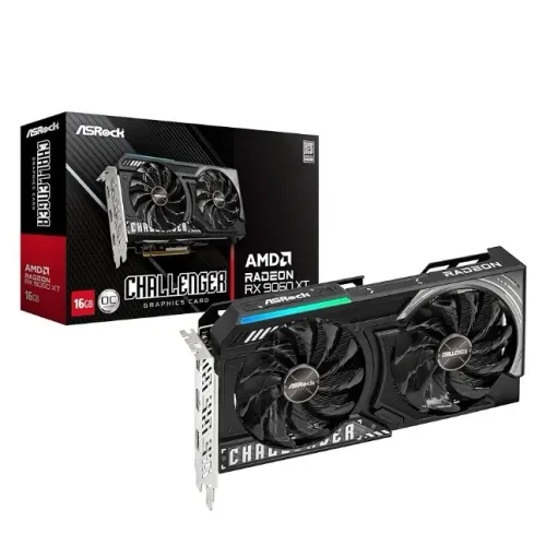 PLACA DE VÍDEO AMD RADEON RX 9060 XT 8GB ASROCK CHALLENGER