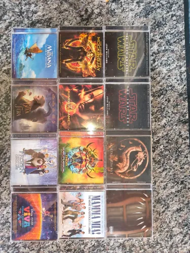 Cds Trilha Sonora de Filmes 12 cds originais