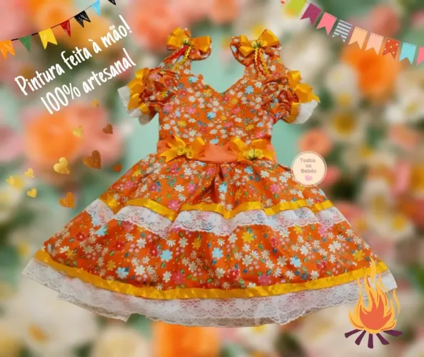 Festa Junina e Copa com estilo! Seu bebê merece!!