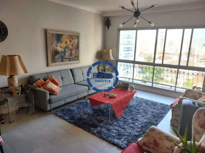 Apartamento à Venda na Ponta da Praia, Santos/SP 3 Dormitórios, Vista Livre, Frente Mar,