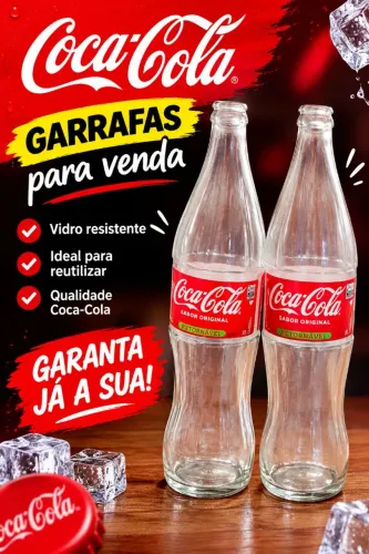 Garrafas de coca cola