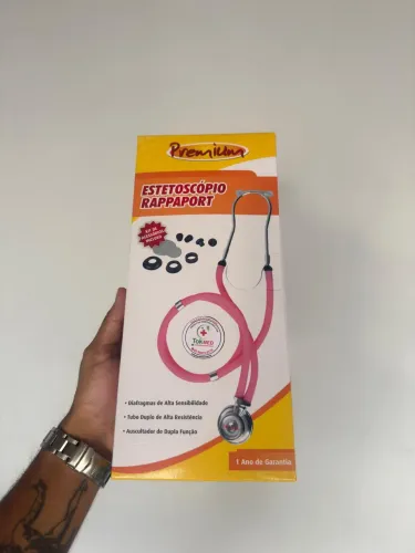 ESTETOSCÓPIO RAPPAPORT PREMIUM ROSA