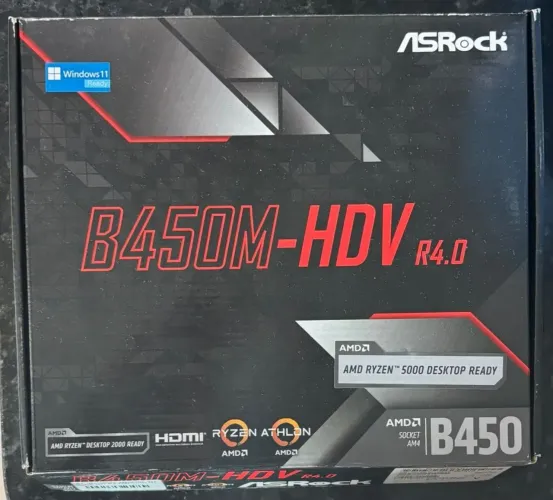 Asrock B450-HDV