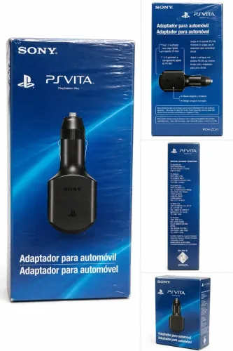 Adaptador Veicular Original Sony 12V para PS Vita Novo Lacrado Raro