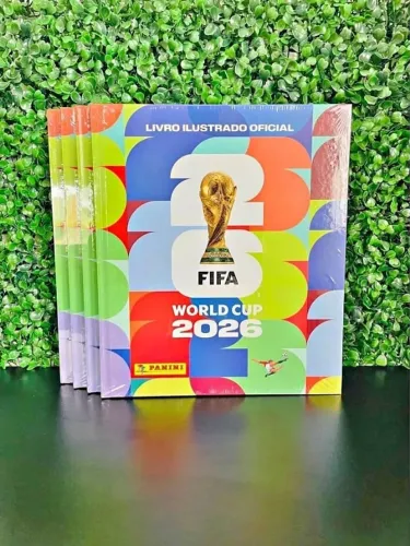 CAPA DURA Álbum Copa do Mundo 2026 Poucas unidades A Pronta Entrega