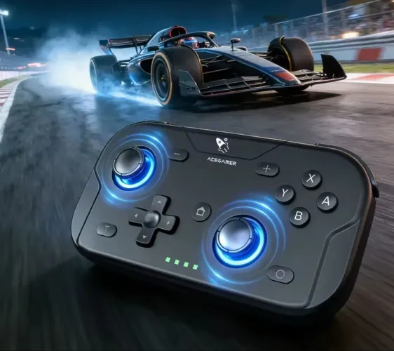 Controle de bolso portátil multiplataforma Switch, Android, iOS, PC, Steamdeck