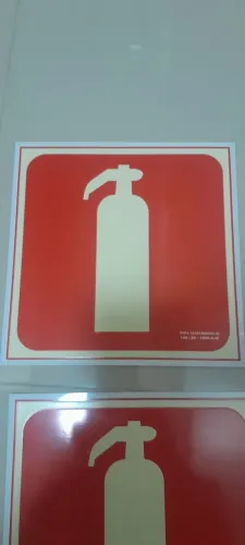 Placas de sinalização de Extintor