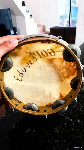 Pandeiro Couro Gope 10"