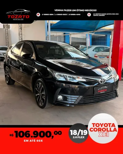 Toyota Corolla XEI 2.0 Flex 16V Aut. 2019
