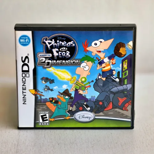 Phineas and Ferb Across the 2nd Dimension DS - ÓTIMO - OPORTUNIDADE