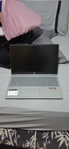 Notebook 15,6 polegadas hp , gaymer , Amd ryzen , 15ef