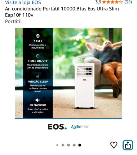 Ar condicionado portátil