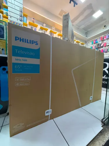TV DE 65 POLEGADAS LACRADA COM NOTA