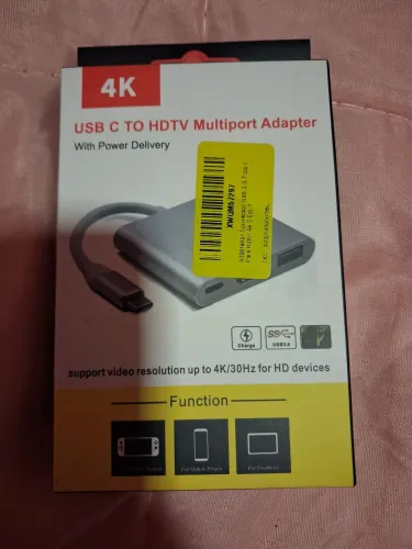 Usb c para hdmi multiplataforma 