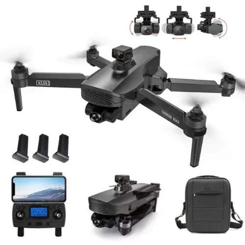 DRONE ZLL SG908 MÁX 5G WIFI 3KM FPV GPS com câmera ESC HD 4K