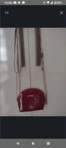 Bolsa feminina de couro legítimo