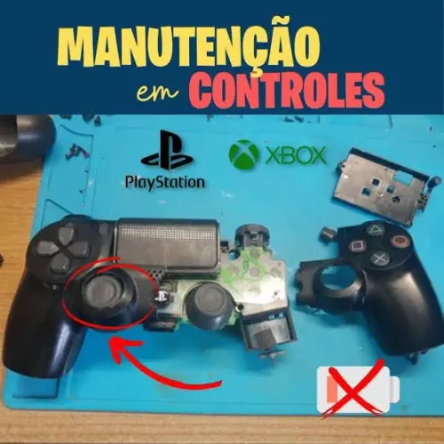 Conserto de Controle de Video Games