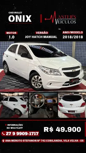 Chevrolet Onix JOY Hatch 1.0 8V Flex Mec. 4P 2018