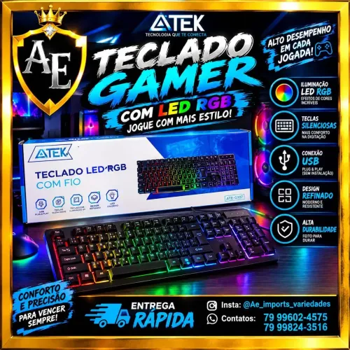 Teclado Gamer