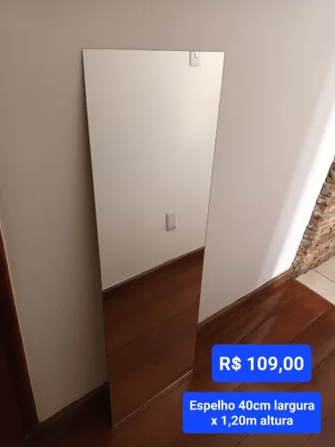 Espelhos sem moldura médio e grande