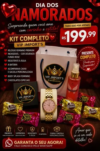 Kit dia dos namorados