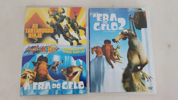DVD "A Era do Gelo 1 e 2"