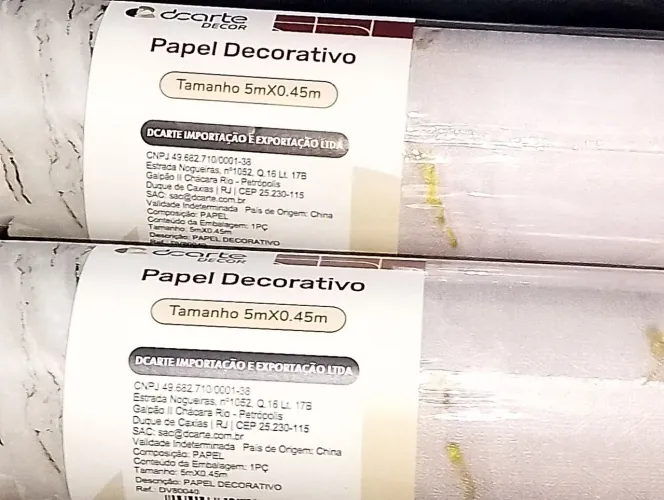 Vendo Papel de parede decorativo 60 metros