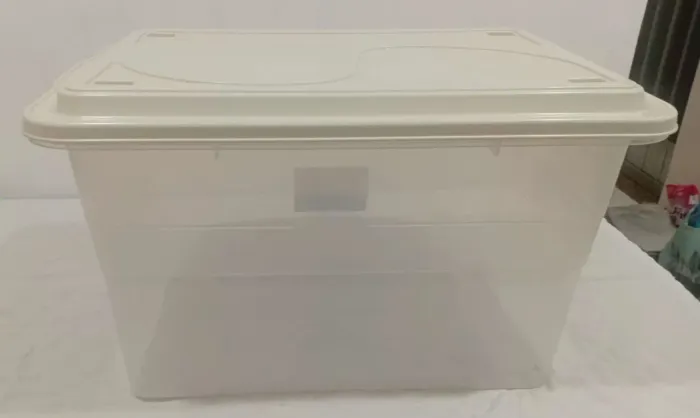 Caixa Organizadora Transparente(70 litros)