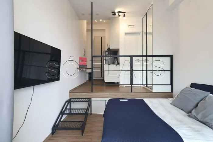 Studio disponível para venda com 30m² e 1 dorm, muito bem localizado ao lado da PUC e Av S
