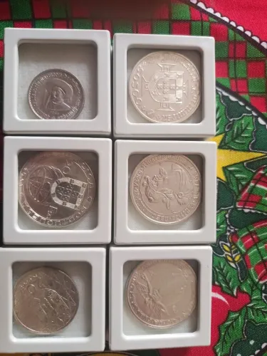 Vende-se 6 moedas raras de Portugal