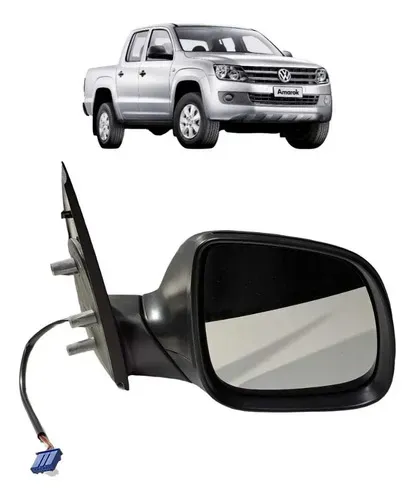 Retrovisor Ld Eletrico Amarok 2014 2015 2016 C/ Aquecimento