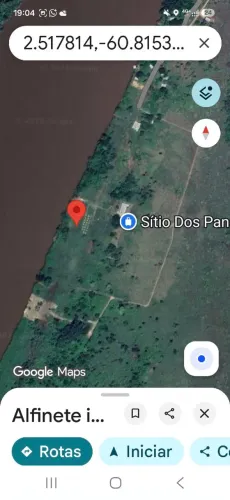 Vendo lote beira Rio Branco, região serra grande 1