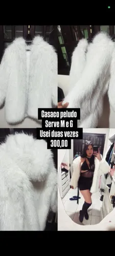 Casaco pelo tamanho M/G