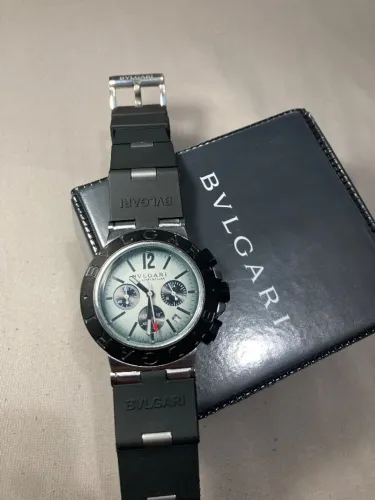 Relógio Bvlgari Luminor Chronograph - Vidro Safira