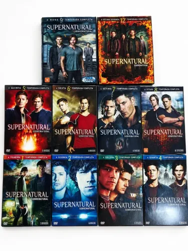 Supernatural DVD original COLEÇAO