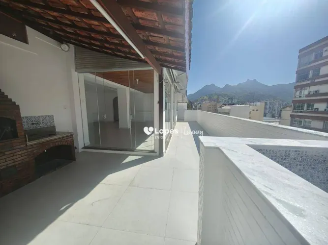 Cobertura com 3 quartos para alugar, 150 m² por R$ 7.032/mês - Tijuca - Rio de Janeiro/RJ