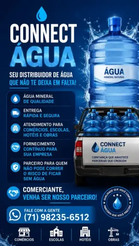 Distribuidor de água 20 Litros litoral norte e região