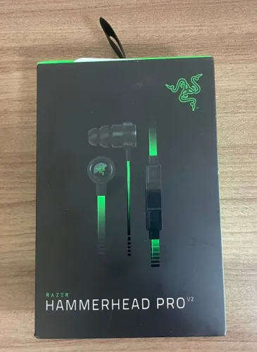 Fone Razer Hammerhead Pro V2 NOVO NA CAIXA