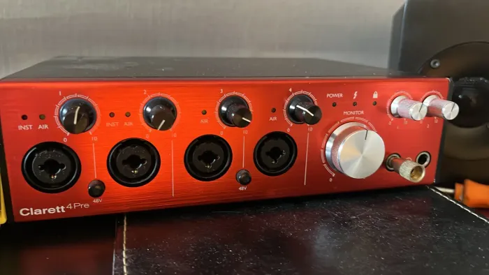 Focusrite Clarett 4Pre Thunderbolt 