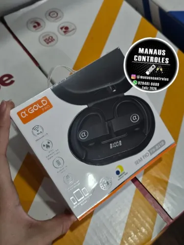 Fone de ouvido esportivo antiqueda a prova de suor