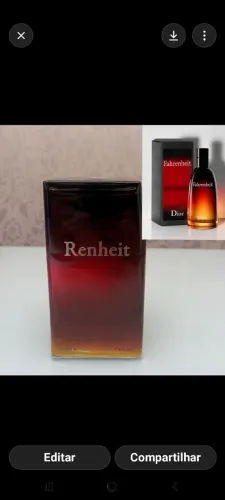 Perfume masculino contratipo Fahrenheit da Dior