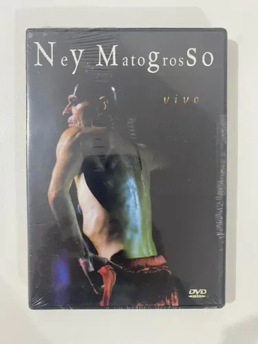 DVD Ney Matogrosso - Vivo - Novo lacrado