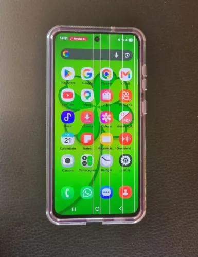 Tela e Aro do Samsung S21fe 