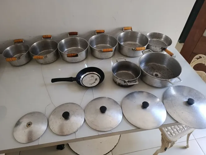Vários Utensílios de cozinha.